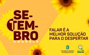 Programa Vidas Preservadas  é debatido nesta sexta na AL em alusão ao Setembro Amarelo