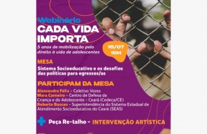 Comitê Cada Vida Importa debate Sistema Socioeducativo e políticas para egressos