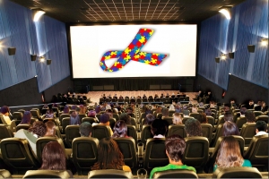 Sessão de cinema adaptada a pessoas com Transtorno do Espectro Autista 