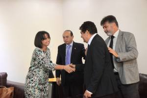 Assembleia Legislativa recebe a visita da consulesa de Cuba