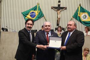 Dep. Raimundo Gomes de Matos (PSDB), Aramicy Pinto, Dep. Fernando Hugo (SD)