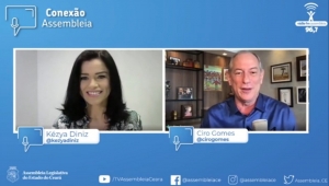 Ciro Gomes, entrevistado do programa Conexão Assembleia