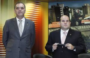 Pres. Roberto Claudio e Dep. José Luiz Tchê 