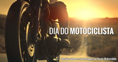 AL realiza solenidade  para celebrar Dia do Motociclista