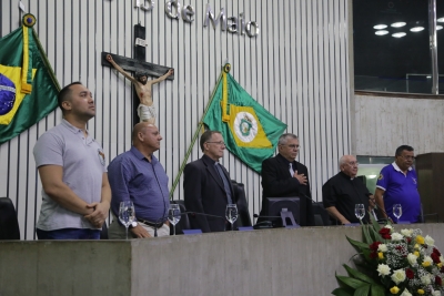 AL homenageia movimento Terço dos Homens Mãe Rainha do Ceará