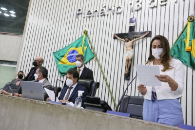 Votação, durante a sessão legislativa desta sexta-feira