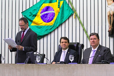 Abertura dos trabalhos da sessão plenária desta quinta-feira