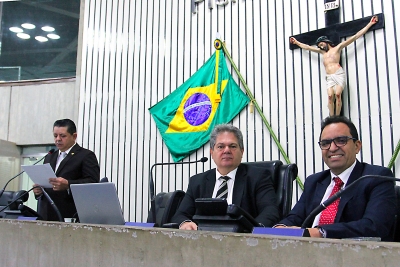 Leitura do expediente da sessão legislativa desta quarta-feira