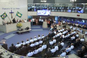 Homenagem a Policia Militar na ALCE 