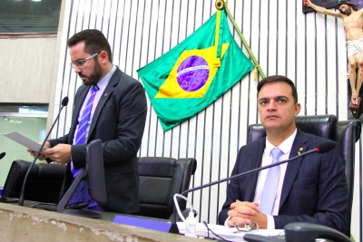 Abertura dos trabalhos da sessão plenária desta quarta-feira