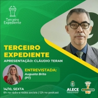 Terceiro Expediente recebe nesta sexta a deputada Augusta Brito