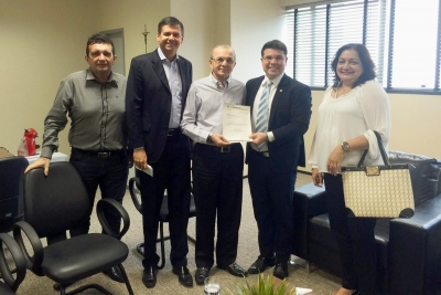 Reunião da Comissão de Fiscalização e Controle com o presidente do TCM, Chico Aguiar