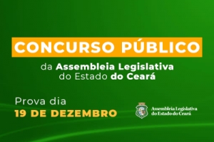 Concurso da Assembleia Legislativa realiza provas neste domingo