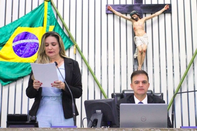 Leitura do expediente da sessão legislativa desta quarta-feira