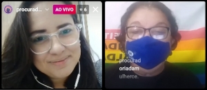 Live do projeto “Ei, mulher!”